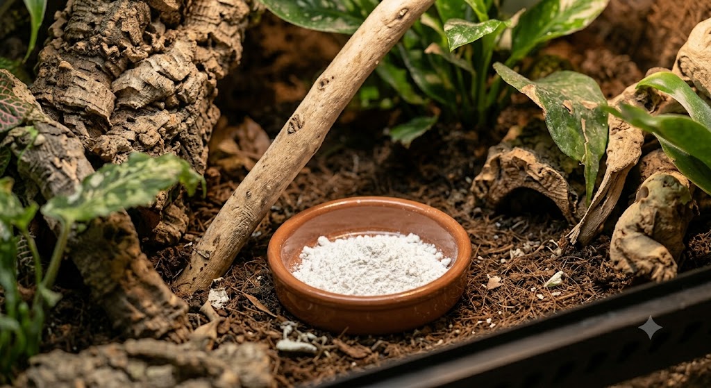 Coupelle de calcium et gut-loading