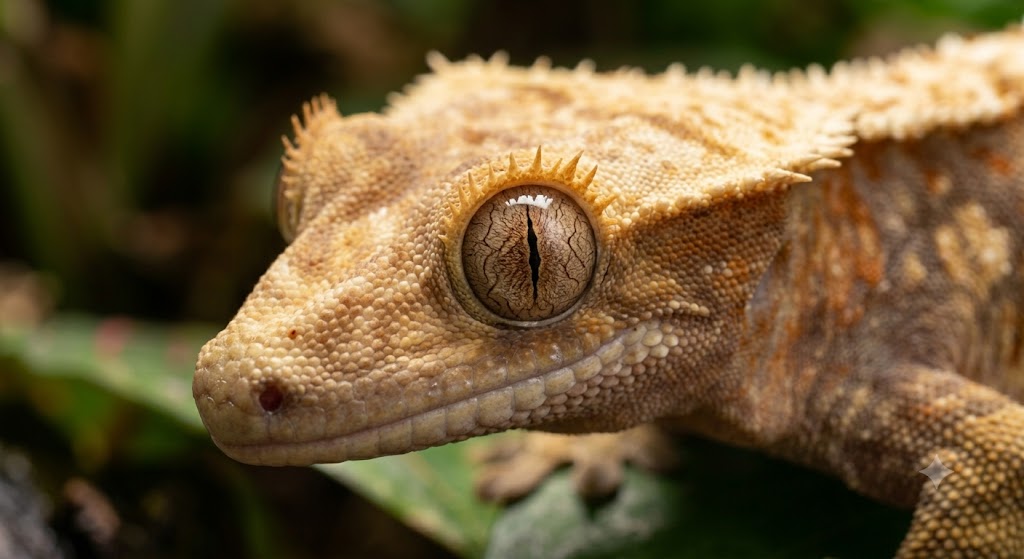 Présentation du gecko à crête