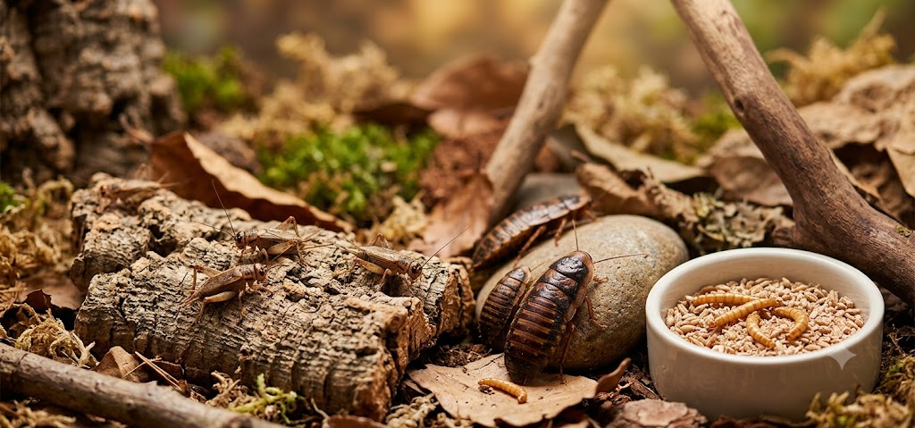 Guide des insectes nourriciers : choisir la bonne proie