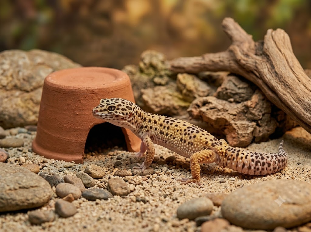 Nourrir un Gecko Léopard