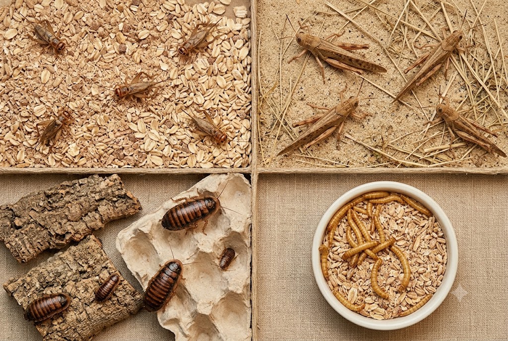 Les principaux insectes
