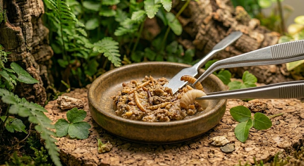 Petits insectes mous adaptés