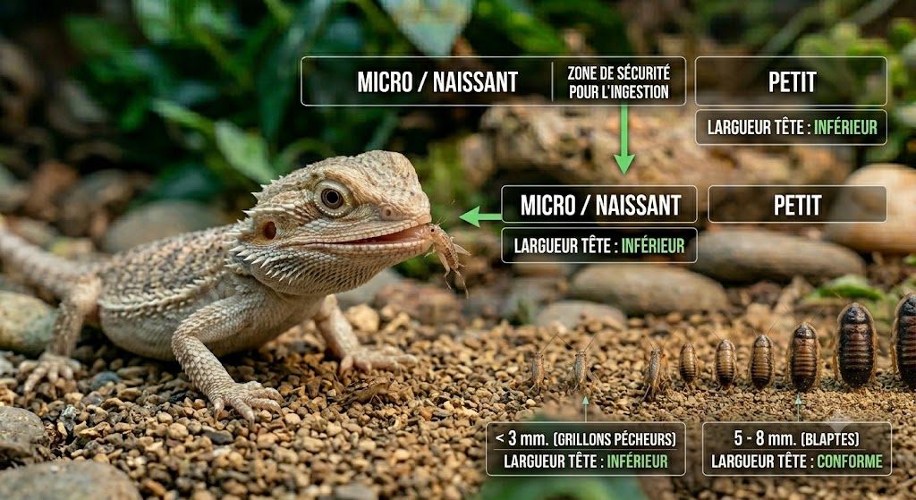 Juvéniles : des petites proies, plus nombreuses